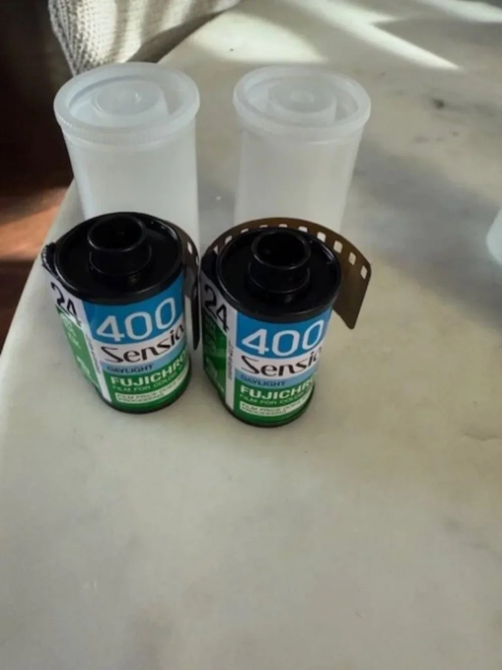 Fujichrome Sensia 400, Superia print & Kodak Ektachrome 64 slide film